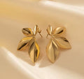 Golden Petals Earrings