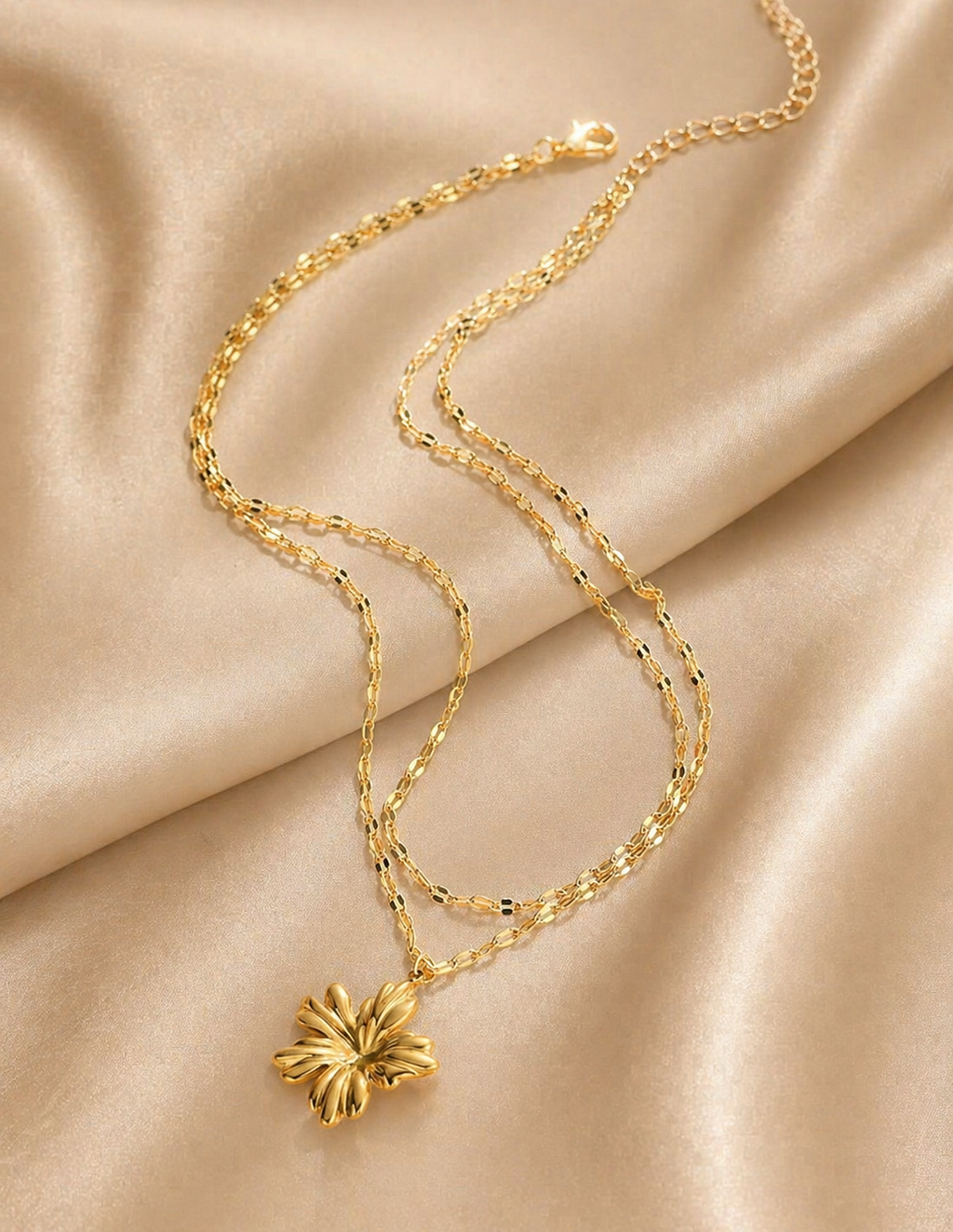 Golden Blossom Necklace