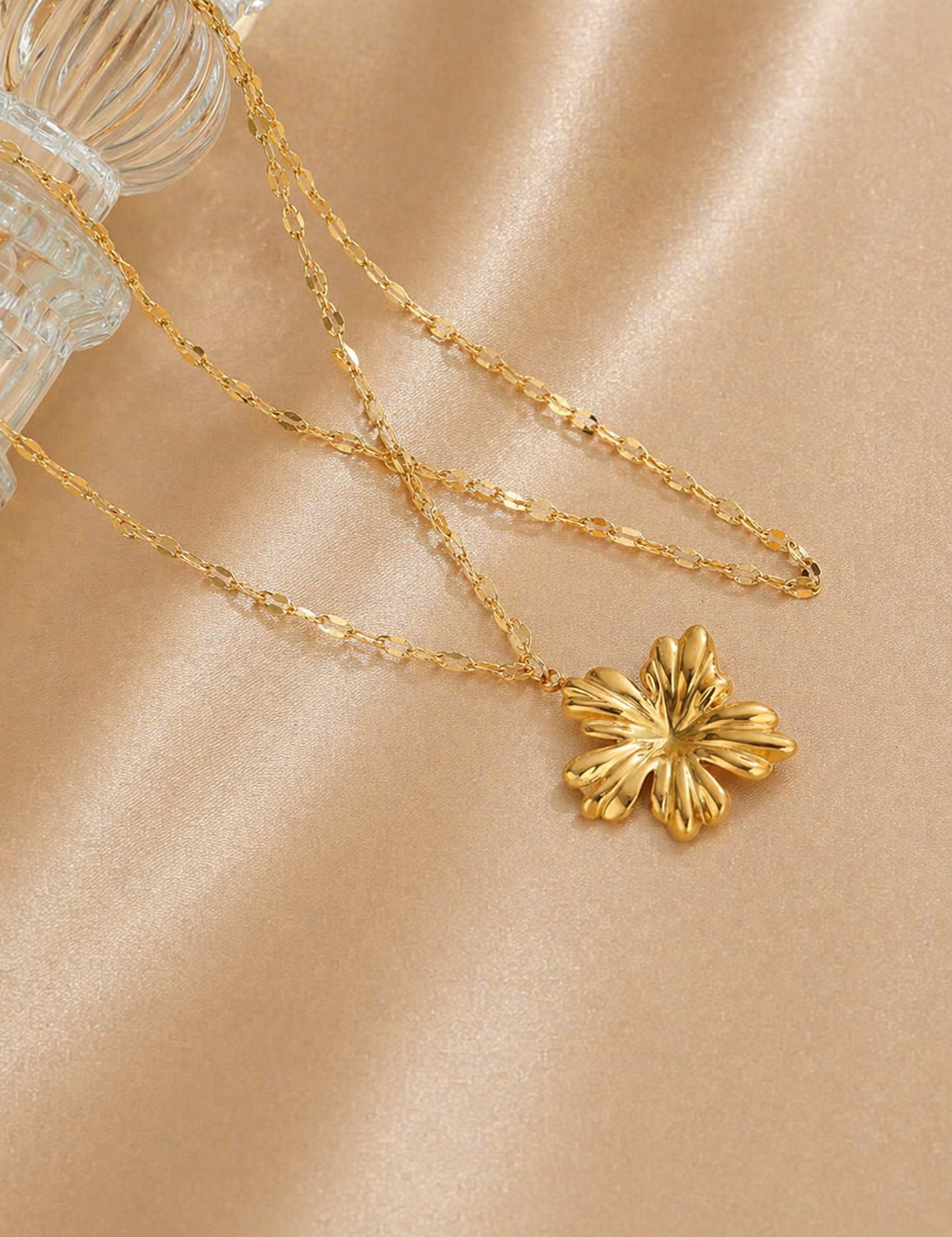 Golden Blossom Necklace