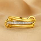 Golden Loop Ring