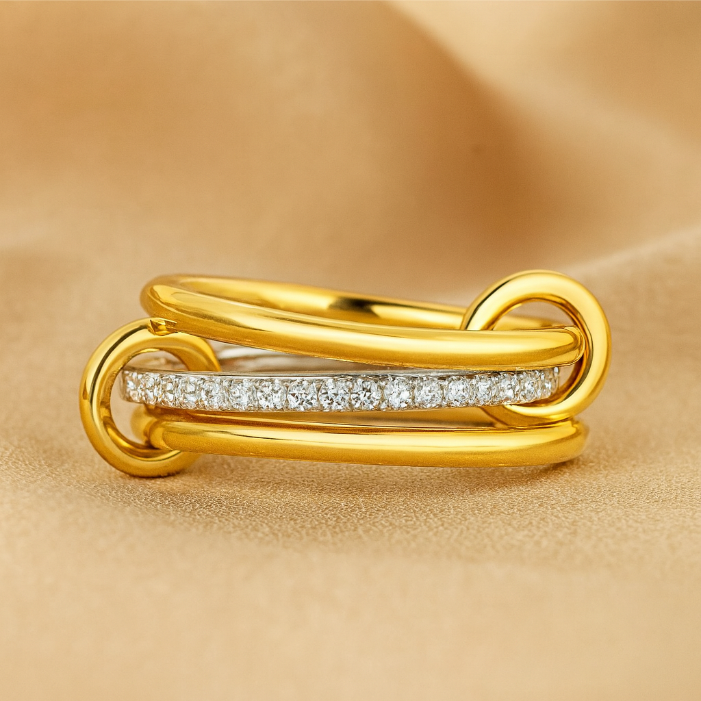 Golden Loop Ring