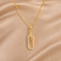 Golden Link Necklace