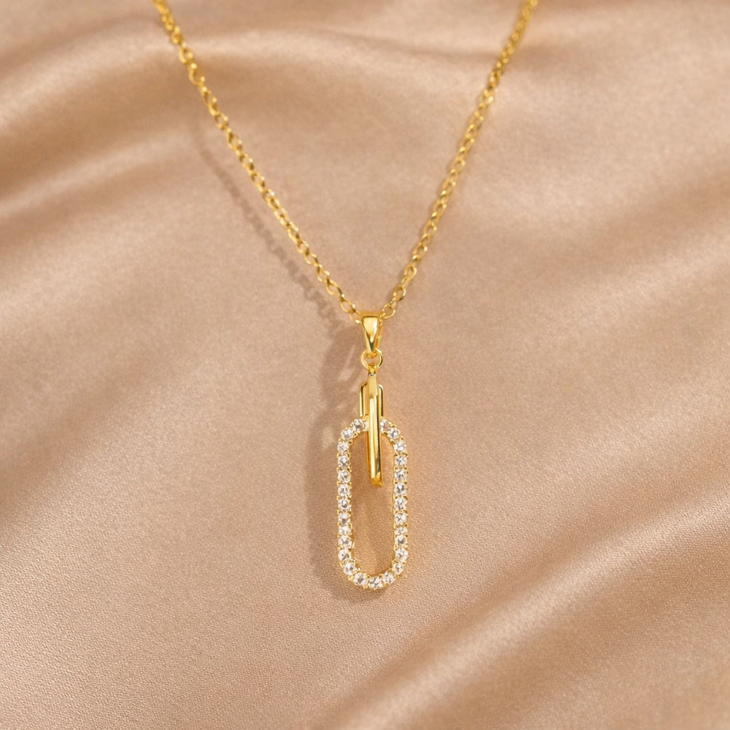 Golden Link Necklace
