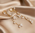 Long Pearl Earring